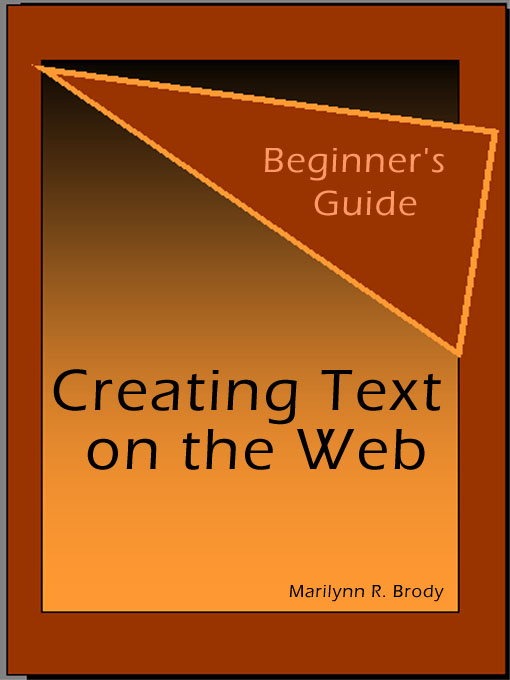 Cover image for Creating Text on the Web
